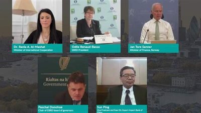 المشاط تدعو البنك الأوروبي لإعادة الإعمار والتنمية لزيادة استثماراته في قارة أفريقيا