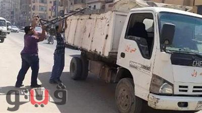 إزالة 179 إشغالا وتغريم المخالفين بمراكز الشرقية