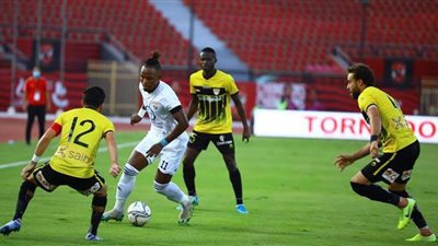 التعادل 1/1 يحسم الشوط الأول من مباراة الإنتاج الحربي والجونة