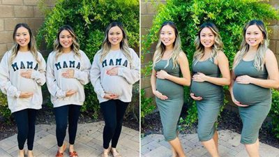 صدفة لا تتكرر.. توأم ثلاثي أمريكي 