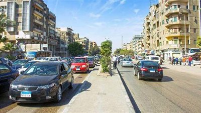 إعادة فتح شارع الهرم في الاتجاهين أمام حركة السيارات