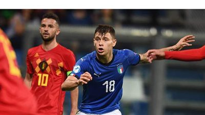 يورو 2020 | نيكولا باريلا يحرز الهدف الأول لإيطاليا في مرمى بلجيكا