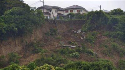 فقدان 20 شخصًا جراء انهيارات أرضية في اليابان