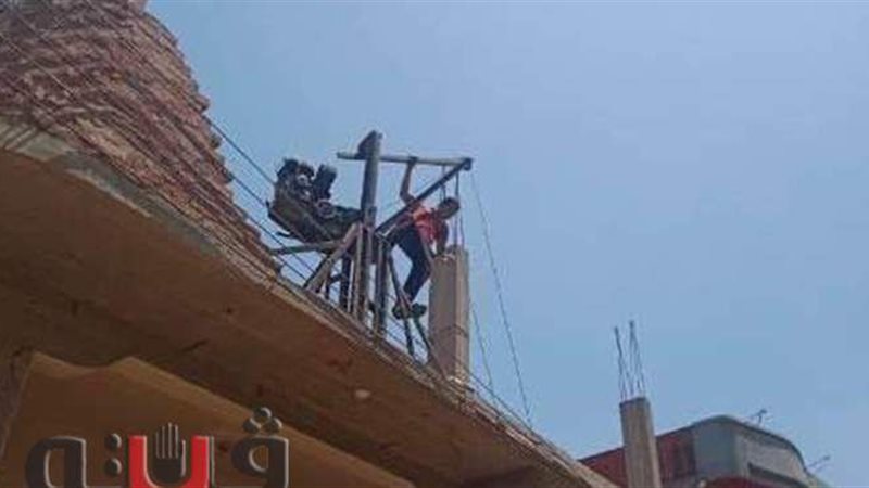 احدى المبانى المخالفة