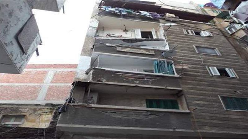 سقوط سيدة من الطابق