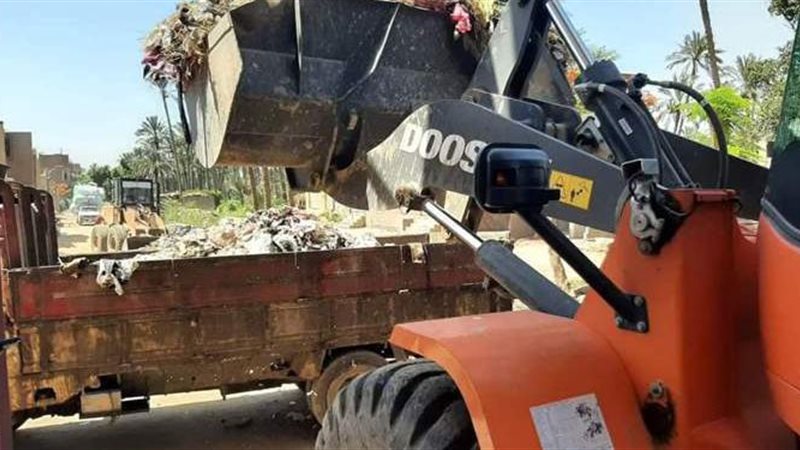 رفع أتربة ومخلفات