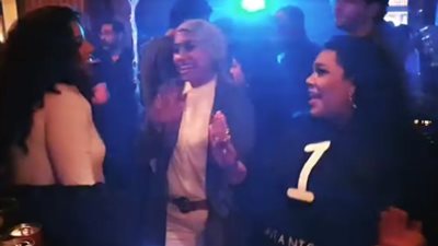 وصلة رقص لـ «آيتن عامر» في عيد ميلادها (فيديو)