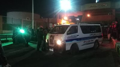 جثمان الصيدلي المصري يغادر مطار القاهرة بعد وصوله من السعودية