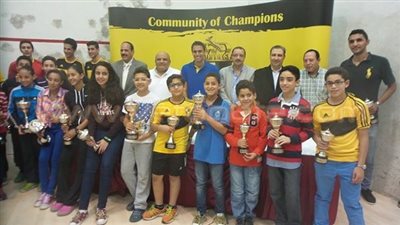 بالصور.. هليوبوليس يحصد المراكز الأولى ببطولة دجلة للإسكواش