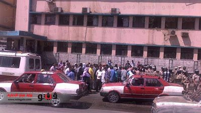 أمن محافظة الشرقية يفض اعتصام ذوي الاحتياجات الخاصة بالقوة