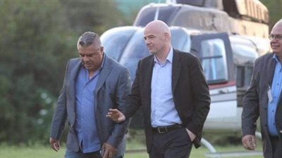 إنفانتينو يصل الأرجنتين لحضور لقاء نهائي كوبا ليبرتادوريس