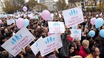 استنفار أمني في باريس لتأمين مظاهرة المناهضة لزواج المثليين