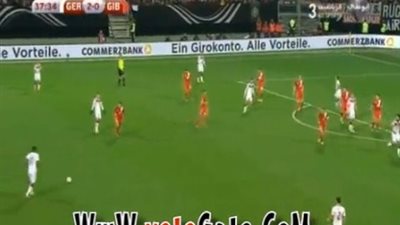 بالفيديو.. «ماريو غوتزه» يتقدم بالهدف الثالث لألمانيا في جبل طارق