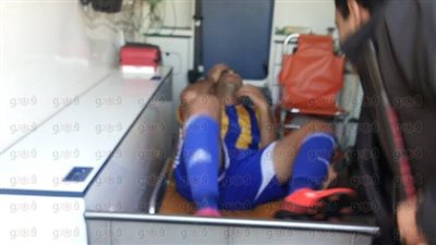 بالصور.. إصابة مهاجم طنطا بارتجاج في المخ أثناء مباراة البلدية