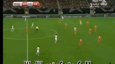 بالفيديو.. الماكينات الألمانية تسحق جبل طارق برباعية نظيفة بتصفيات اليورو