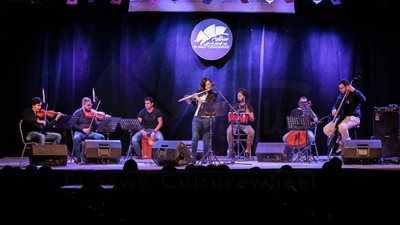 «فلوت أند بو» يعزفون على مسرح ساقية الصاوى