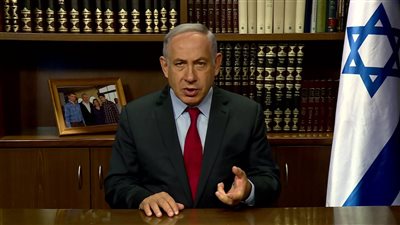 نتنياهو يندد بتصريحات روحاني الداعية للتصدي لإسرائيل وأمريكا