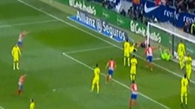 كوستا يتقدم بالهدف الأول لأتلتيكو مدريد في برشلونة (فيديو)