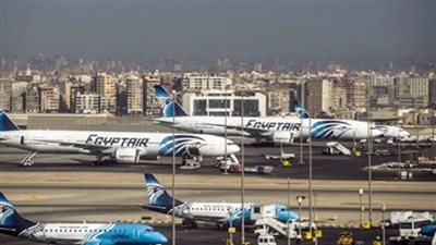تأخر إقلاع 6 رحلات جوية بمطار القاهرة لسوء الطقس
