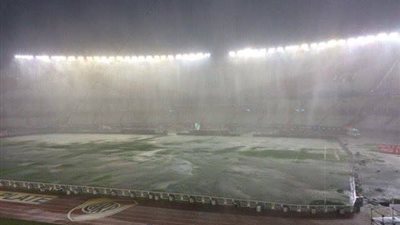 بالصورة.. تأجيل مباراة الأرجنتين أمام البرازيل بسبب الأمطار