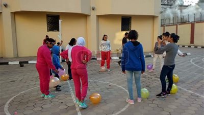 دار فتيات العجوزة تحتفل بيوم الطفولة العالمي