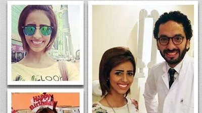 رنا سماحة تهنئ دكتورها الخاص بجائزة الشرق الأوسط