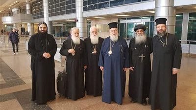 وفد من الكنيسة الأرثوذكسية اليونانية يزور مصر