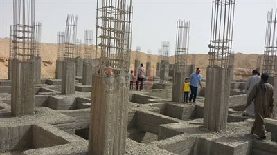 توقف بناء مجمع الأديان بقنا الجديدة بسبب التكاليف (صور)