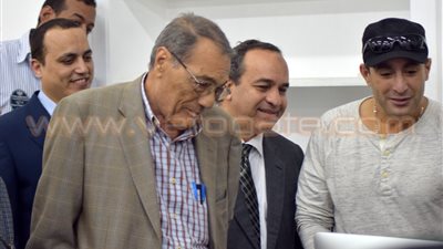 بالصور.. «المصور» تُكرم أحمد السقا بمناسبة مرور 90 عامًا على صدورها