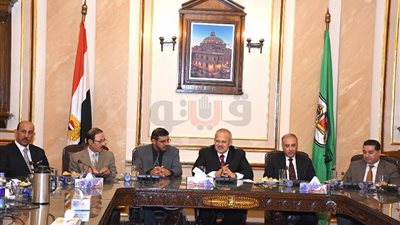 الخشت يبحث التعاون مع رئيس المركز الوطني للقياس بالسعودية (صور)