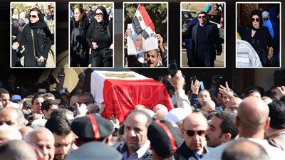 في وداع «معبودة الجماهير».. «فيتو» ترافق شادية إلى مثواها الأخير