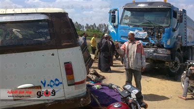إصابة عدد من طلاب الدبلومات في حادث تصادم بالمنوفية