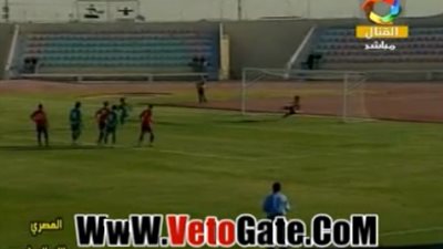 بالفيديو.. المصري يتقدم على الجيش بهدفين نظيفين