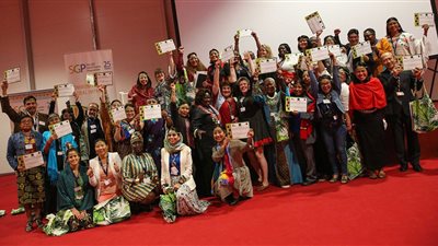 الاحتفال بالذكرى الـ25 لبرنامج المنح الصغيرة على هامش مؤتمر التنوع البيولوجي