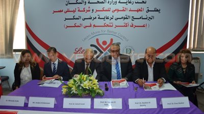 بالفيديو والصور..معهد السكر: نستهدف الوصول إلى 500 ألف مريض سكر بالمحافظات