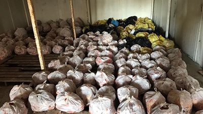 ضبط طن لحوم غير صالحة للاستخدام الآدمي بالقناطر الخيرية (صور)