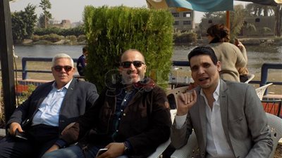 محمد شبانة يدلي بصوته في انتخابات نادي الصحفيين