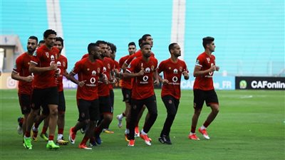 مران استشفائي للأساسيين في الأهلي