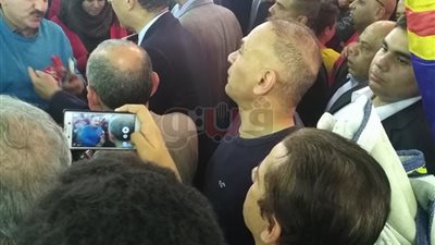 إبراهيم حسن يدلي بصوته في انتخابات الأهلي ويعلن تأييده لقائمة طاهر