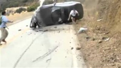 بالفيديو.. حادث مروع لسيارة «BMW»