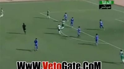 بالفيديو.. الإنتاج الحربى يتقدم بالهدف الأول في مرمى سموحة