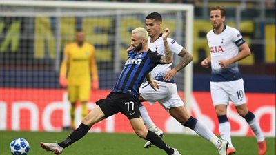 تشكيل مواجهة توتنهام وإنترميلان بدوري أبطال أوروبا