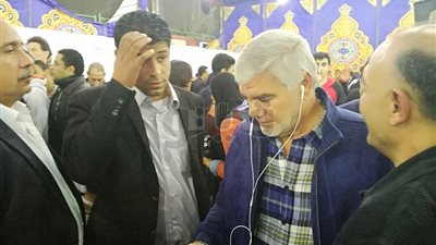 نجوم الأهلي ينتظرون النتيجة النهائية للاحتفال مع الخطيب (صور)