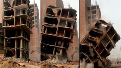 إزالة 10 أبراج مطلة على كورنيش النيل بالوراق في الجيزة (صور)