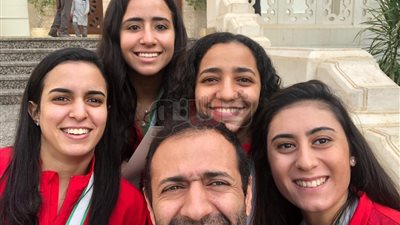 أسماء المكرمين من منتخب الإسكواش بقصر الاتحادية