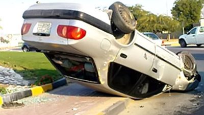 مصرع وإصابة 4 أشخاص في انقلاب سيارة بالمنيا