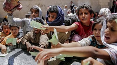 8 ملايين يمني مهددون بالمجاعة.. ودعوات لرفع الحصار كليا