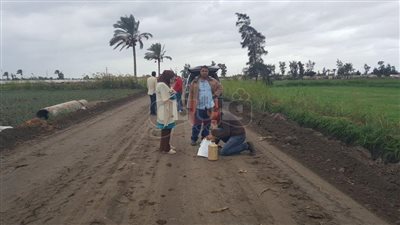 خريطة رصف الطرق في مراكز دمياط (صور)