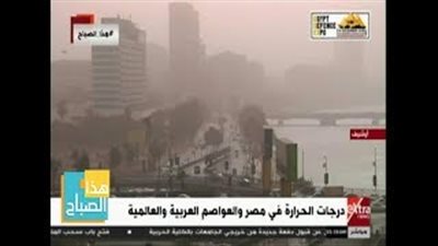 الأرصاد: طقس اليوم لطيف.. والعظمى في القاهرة تسجل 24 (فيديو)