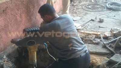 بالصور.. إنشاء 6 غرف جديدة لمواجهة الأمطار بشبرا الخيمة